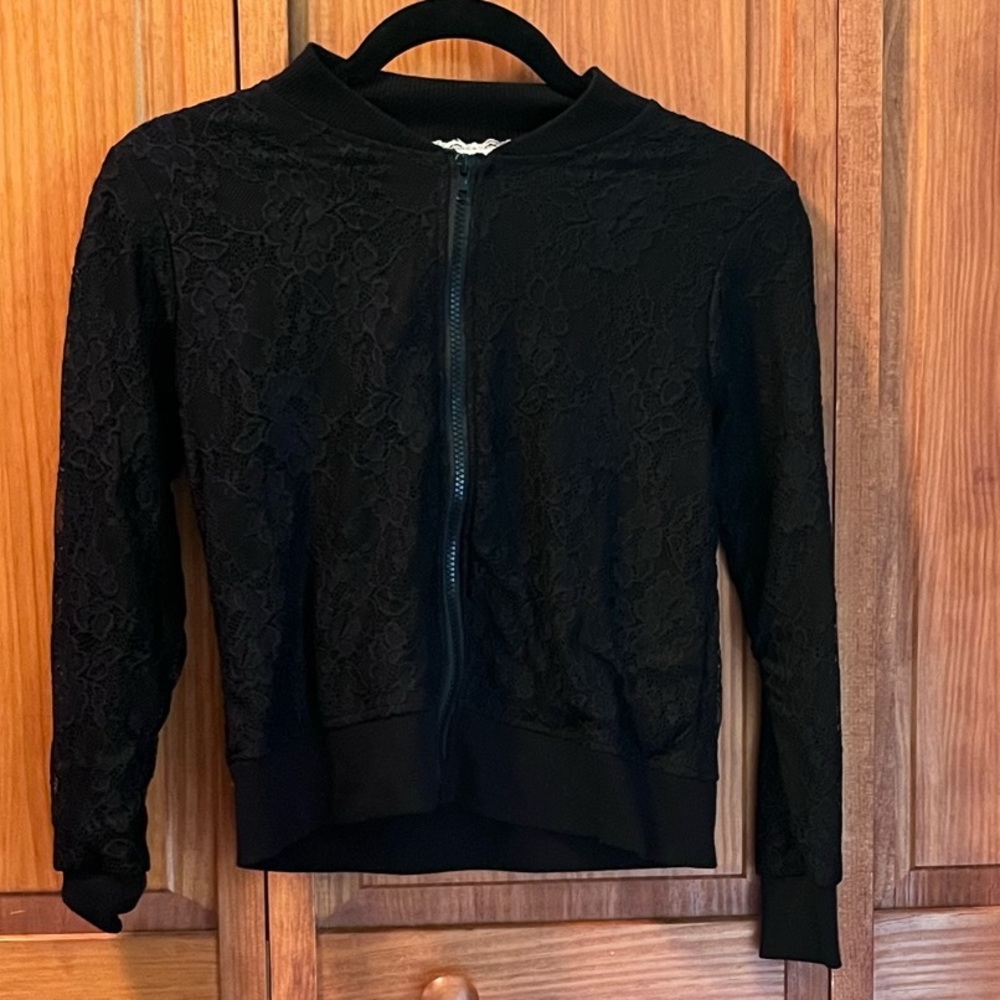 Btween Girls Black Lace jacket/sweater